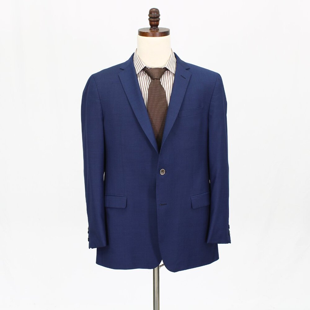 Men's Navy Blue Sport Coat Blazer - Classic Tailored Styling
